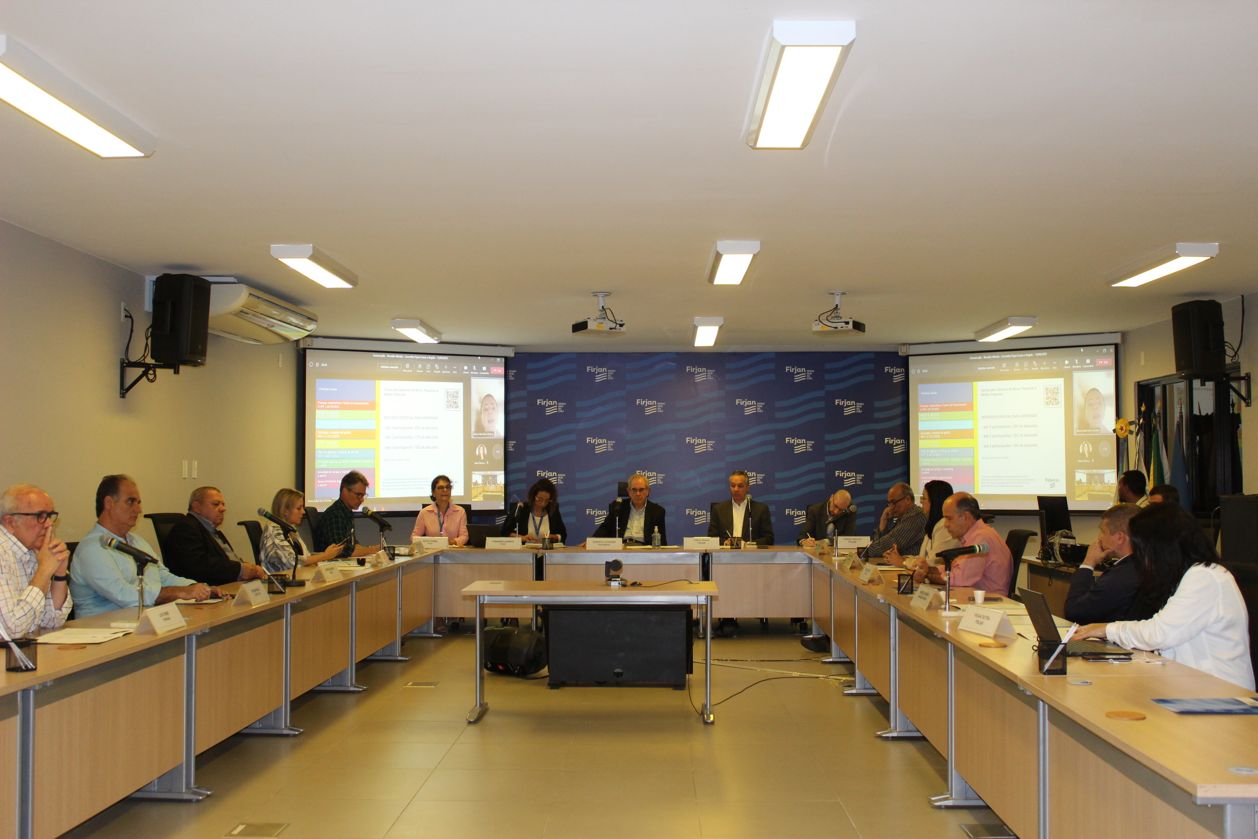 Reunião do Conselho Regional Firjan Caxias e Região