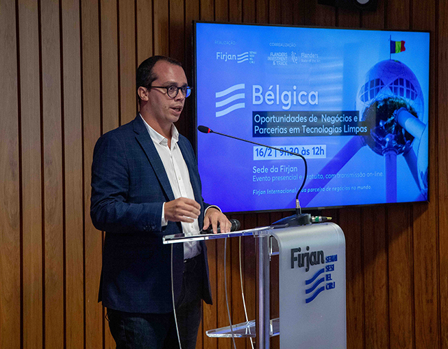Rodrigo Santiago, presidente do Conselho de Relações Internacionais da Firjan