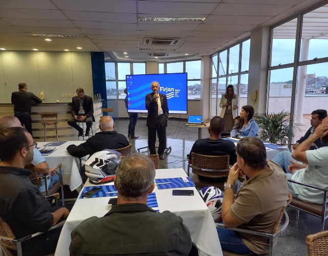 O presidente do sindicato e da Firjan Norte, Francisco Roberto de Siqueira, abriu o evento