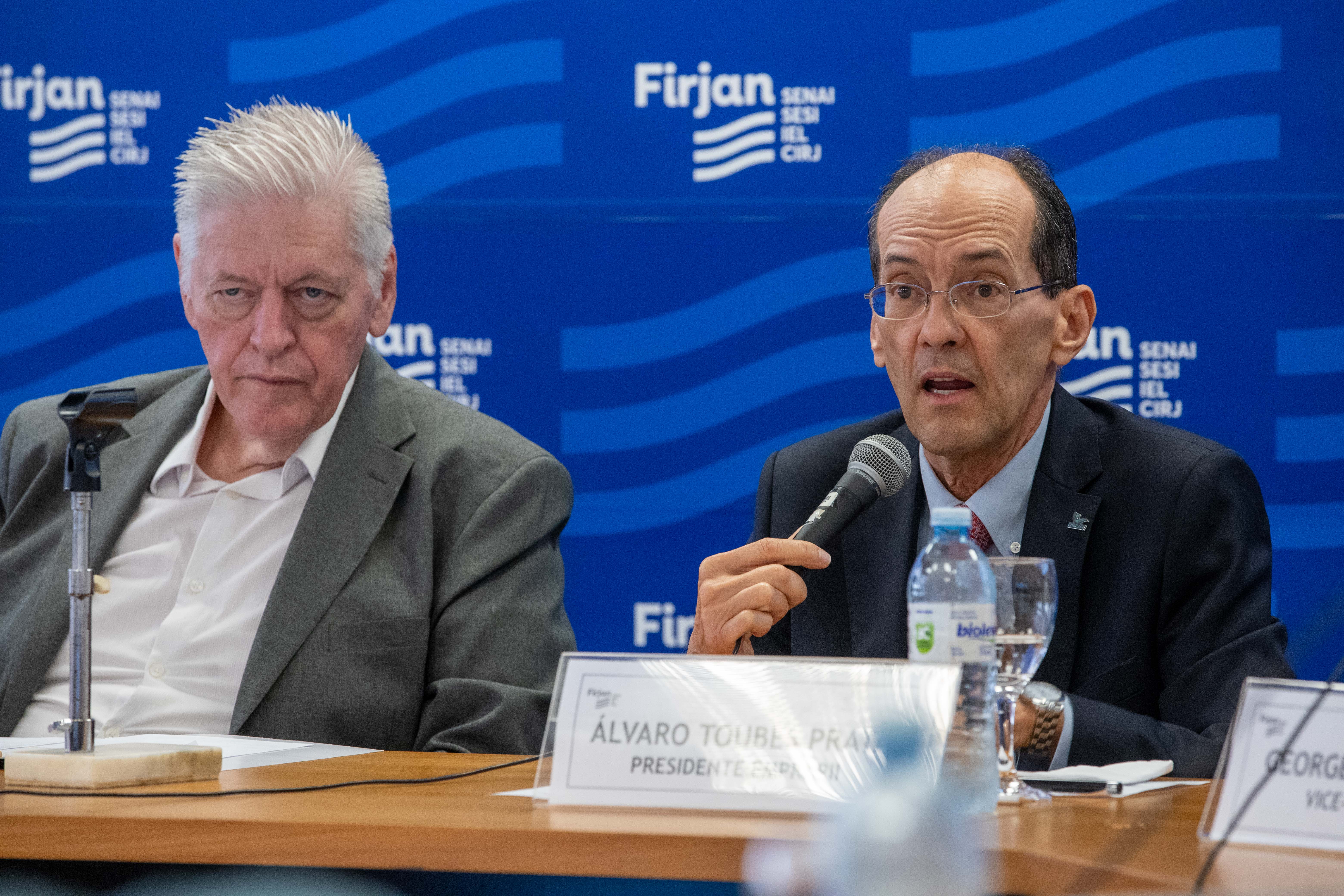 Felipe Meier, presidente do Conselho, e Alvaro Toubes Prata, presidente da Embrapii