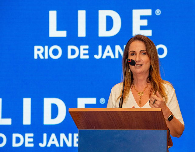 Carla Pinheiro, diretora da Firjan e presidente do Conselho Empresarial de Mulheres