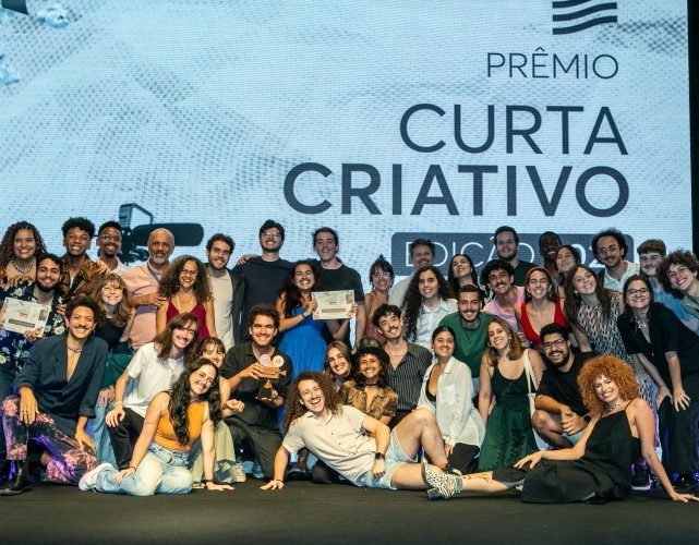 Prêmio Curta Criativo celebrou as produções de estudantes universitários e de Ensino Médio e técnico.