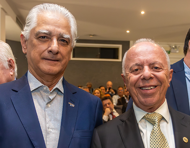 Luiz Césio Caetano e Carlos Henrique Silva Seixas