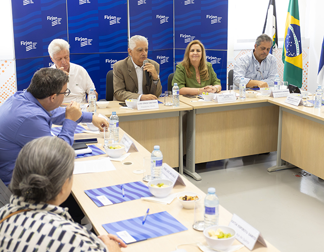 Presidente da Firjan, Luiz Césio Caetano destacou pleitos de interesse do empresariado da região