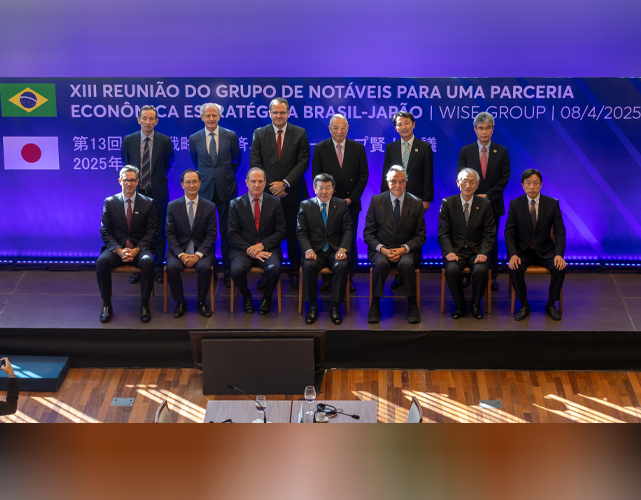 Na Casa Firjan, empresários brasileiros e japoneses debaterem parcerias econômicas estratégicas entre os dois países