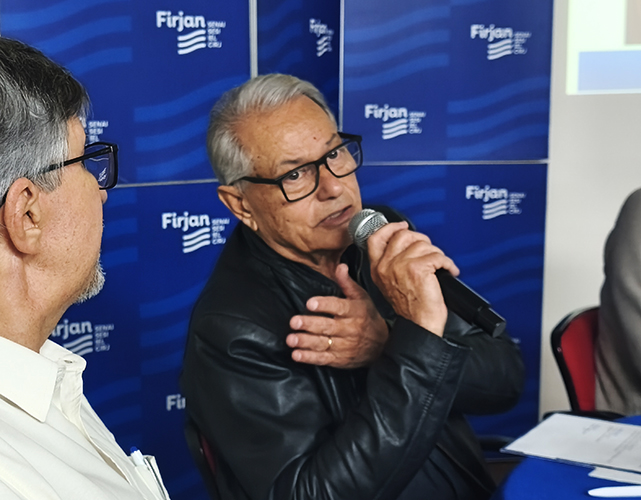 Waldir dos Santos Jr., vice da Firjan Centro-Sul, reforçou a importância do diálogo entre setor produtivo, estado e municípios