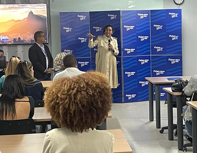 Presidente do Sindiconf, Rosangela Mathias falou sobre o potencial do setor na região