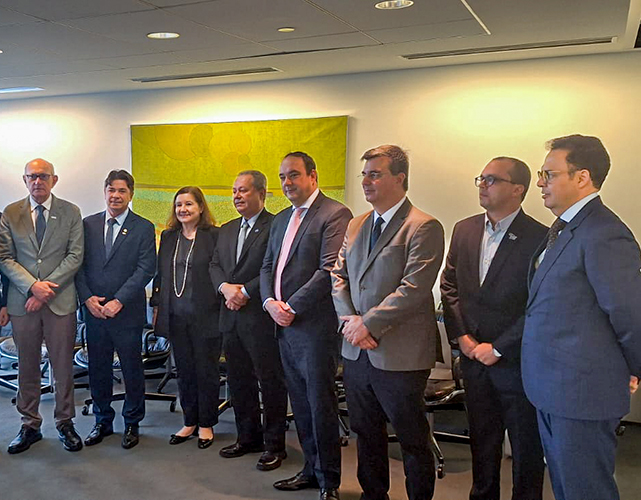Empresários brasileiros se reuniram com a embaixadora do Brasil nos EUA e o diplomata Roberto Azevedo