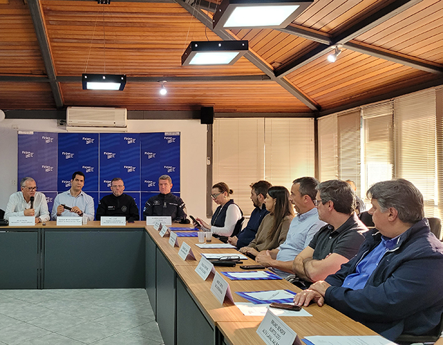 Empresários e autoridades debateram os desafios e estratégias de melhorias da segurança pública na Região Serrana