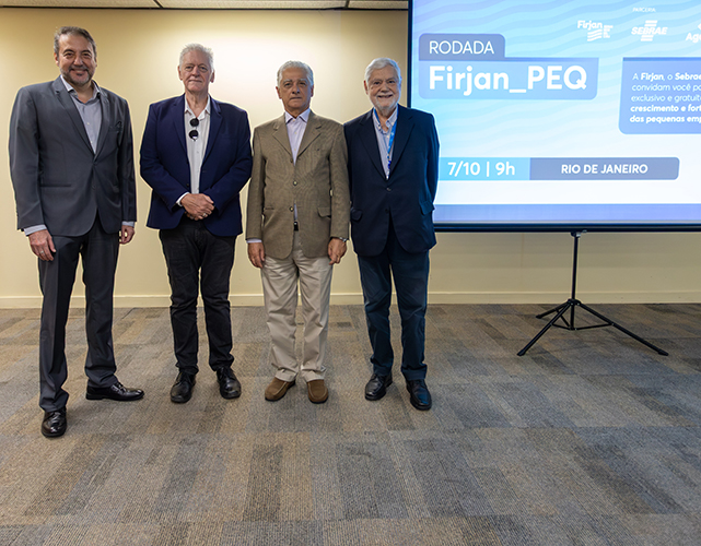 Sergio Gusman, Felipe Meier, Luiz Césio Caetano e Tito Ryff