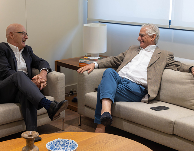 Antonio Florencio de Queiroz Junior e Luiz Césio Caetano