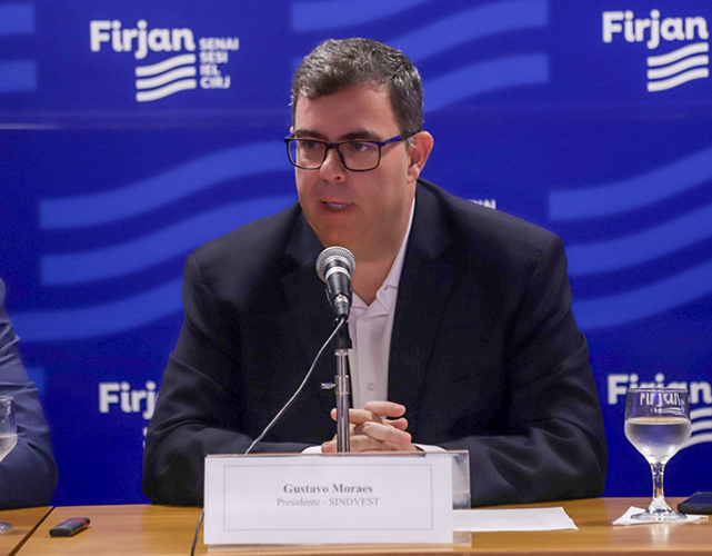 Gustavo Moraes, presidente do Sindvest