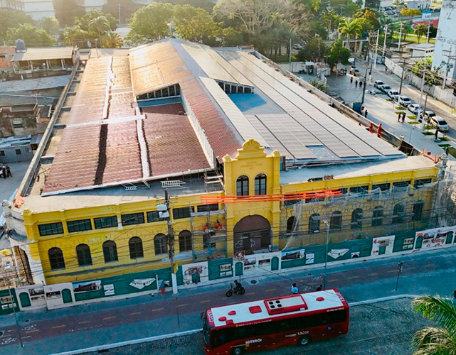 Distrito de Inovação, em implantação no complexo da Estação Cantareira, no bairro São Domingos