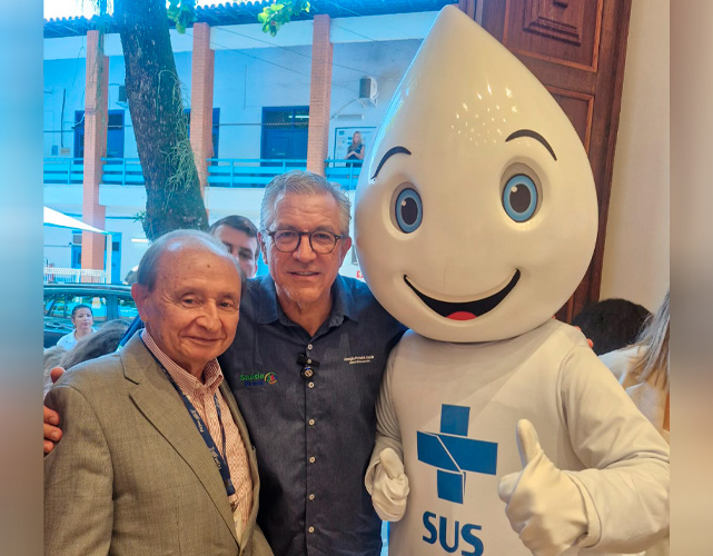 Márcio Fortes e o ministro Alexandre Padilha