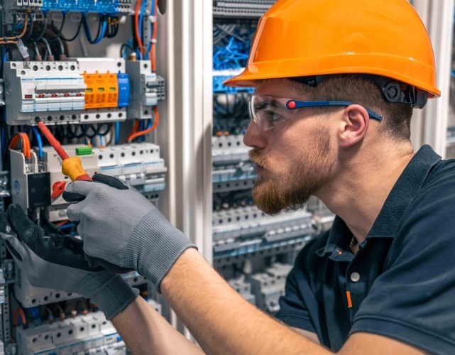 Eletricista predial é um dos cursos oferecidos pelo projeto.