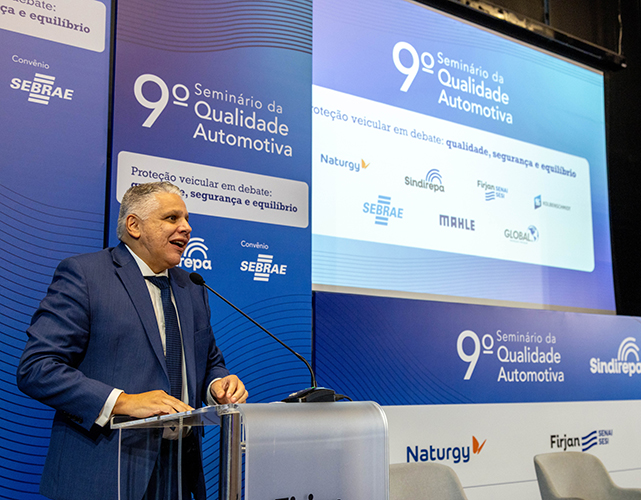 Celso Mattos, presidente do Sindirepa-RJ e vice-presidente da Firjan