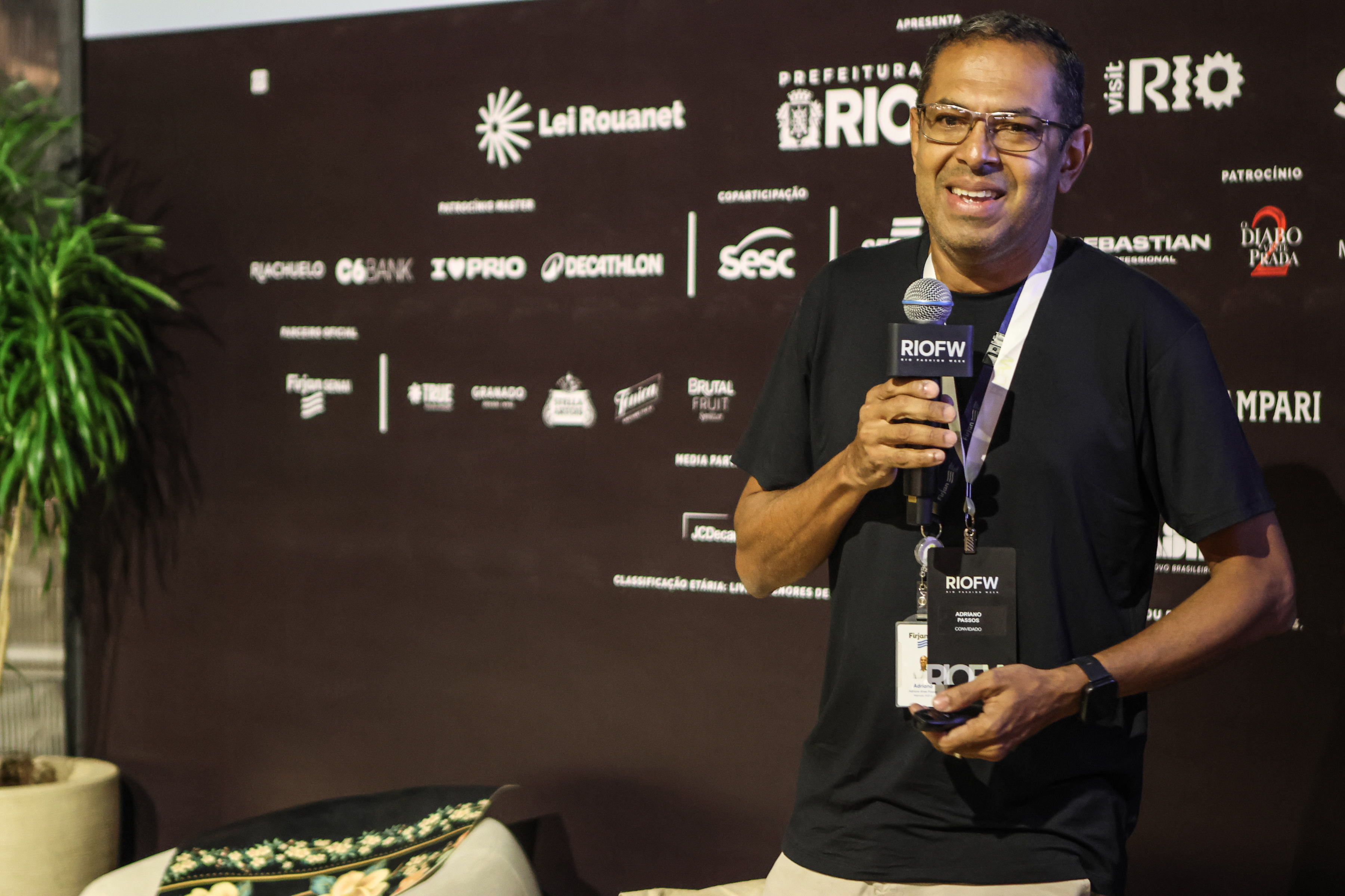 Adriano Passos, pesquisador em inovação têxtil da Firjan SENAI SESI Parque Tecnológico