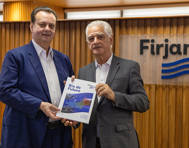 Gilberto Kassab recebeu o estudo Rio de Futuro, elaborado pela Firjan