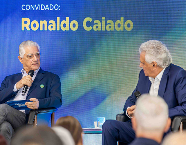 Presidente da Firjan, Luiz Cesio Caetano quis saber o que o candidato irá fazer para recuperar a competitividade da indústria de transformação